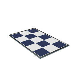 Präsentationsplatte HOTTY GN 1/1 Keramik blau | weiß Produktbild