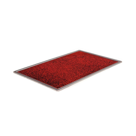 Präsentationsplatte HOTTY GN 1/1 Glas Marmoroptik rot Produktbild