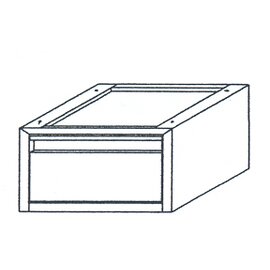 Unterbau-Schublade | 420 mm  x 490 mm  H 250 mm Produktbild