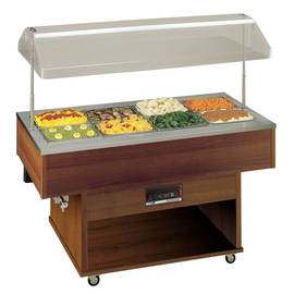 Bain-Marie Delizie BM mit 1 Becken passend für 4 x GN 1/1 - 150 mm | 2400 Watt 230 Volt Produktbild