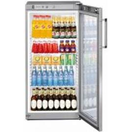 Getränkekühlschrank FKvsl 2613 silberfarben 250 ltr, Umluftkühlung