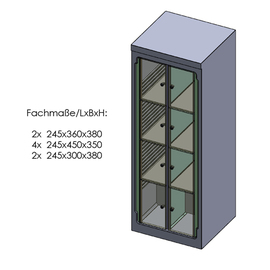 Gemeinschaftskühlschrank HZS 37-8 weiß | Umluftkühlung Produktbild 1 S