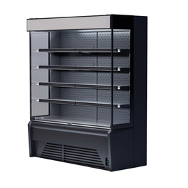 Wandkühlregal Bali Pro 102 | RAL 9005 - schwarz Produktbild
