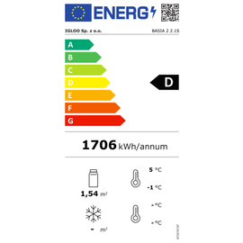 Frischwarentheke MERADO 2010 S Statische Kühlung 283 Watt | 2010 mm | Wagenabweiser Produktbild 1 L