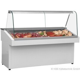 Mehrzweckvitrine Basic 170 plus weiß 230 Volt Produktbild