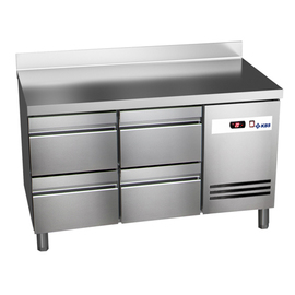 Kühltisch READY KT2004 Umluftkühlung 172 Watt 290 ltr | Aufkantung | 4 Schubladen Produktbild