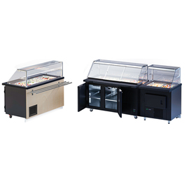 Salatbar Gastroline Premium 100 | 245 ltr | Umluftkühlung Produktbild 1 S