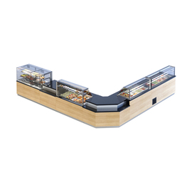 Salatbar Gastroline Premium 150 | 365 ltr | Umluftkühlung Produktbild 1 S