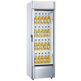 Glastürkühlschrank KBS 466 GDU silberfarben 380 ltr | Umluftkühlung | Türanschlag rechts Produktbild