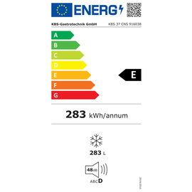 Tiefkühltruhe KBS 37 CNS weiß | 304 ltr Produktbild 1 L