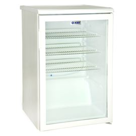 Glastürkühlschrank K 140G weiß | 130 ltr | Statische Kühlung | Türanschlag wechselbar Produktbild