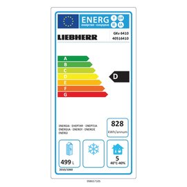 Umluft Gewerbekühlschrank GVK 6410 W | 663 ltr | Türanschlag wechselbar Produktbild 1 L