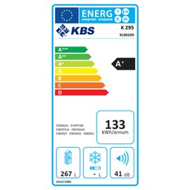 Energiespar-Kühlschrank K 295 weiß 270 ltr | Statische Kühlung | Türanschlag rechts Produktbild 1 S