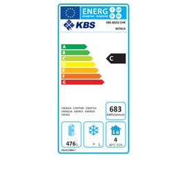 Umluft Gewerbekühlschrank KBS 602 U CHR | 600 ltr | Türanschlag wechselbar Produktbild 1 L