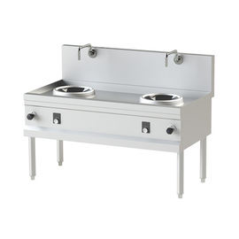 Induktions-Wokherd inkl. 2 Wokpfannen | 2 Kochstellen | 10 kW Produktbild