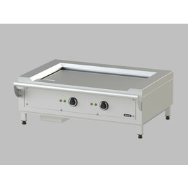Teppanyaki Elektro 2 Heizzonen | Grillfläche Maße 960 x 550 mm Produktbild