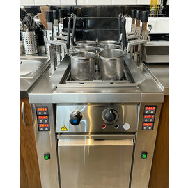 Asia-Nudelkocher Elektro mit Auto-Lift inkl. 6 Körbe Produktbild 2 S