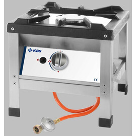 Gas-Hockerkocher | 6 kW inkl. Gasschlauch | Druckminderer Produktbild