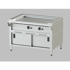 Teppanyaki Gas 2 Heizzonen | Grillfläche Maße 960 x 550 mm | Brenneranzahl 2 Produktbild 2 S