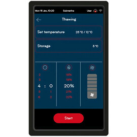 Edelstahl-Auftauschrank Pure  Produktbild 3 S