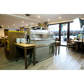 Salatbar Frutiger 4 mit Hustenschutz | passend für 4 x GN 1/1 - 150 mm Produktbild 2 S