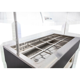 Bain-Marie Proxima 3 M BM mit 1 Becken passend für 3 x GN 1/1 - 150 mm | 2650 Watt 230 Volt Produktbild 3 S
