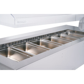 Salatbar Isola 6M VT mit Hustenschutz | passend für 6 x GN 1/1 - 150 mm Produktbild 2 S