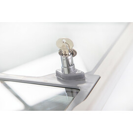 Speiseeisverkaufstheke Primera 3 weiß 230 Volt | Frontscheibe gerundet Produktbild 6 S