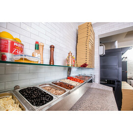 Kühlaufsatz RX1200 (Glas) Statische Kühlung | 4 x GN 1/3 - 150 mm Produktbild 4 S