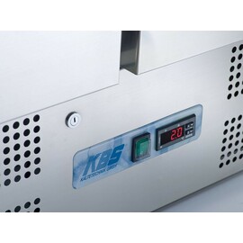 Saladette KBS 908 mit Glasaufsatz | 246 ltr | Umluftkühlung | Gastronorm Produktbild 3 S
