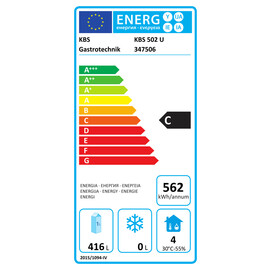 Kühlschrank KBS 502 U weiß | 522 ltr | Volltür | Türanschlag wechselbar Produktbild 22 S
