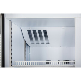 Glastürkühlschrank KU 850 G weiß | 2 Glas-Drehtüren | Umluftkühlung | 585,0 ltr Produktbild 7 S