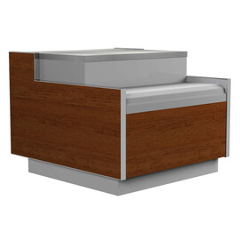 Kassentisch Kubus 600 ohne Seitenteile Produktbild