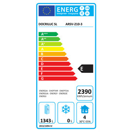 Edelstahlkühlschrank KU 1900 G mit 3 Glastüren | Umluftkühlung 1852 ltr | 1343,0 ltr Produktbild 22 S