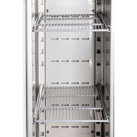 Edelstahlkühlschrank KU 358 G Gastronorm | Glastür | Umluftkühlung 303 ltr | 227,0 ltr Produktbild 5 S