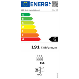 Weinkühlschrank VINO 480 | Temperaturzonen 1 Produktbild 22 L