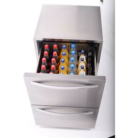 Schubladenkühler UKS 140 Edelstahl | 150 ltr | R600a Produktbild 4 S