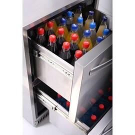 Schubladenkühler UKS 140 Edelstahl | 150 ltr | R600a Produktbild 6 S