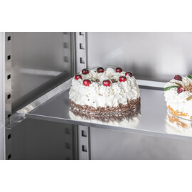 Bäckerei Edelstahl Gewerbe-Kühlschrank BKU 607 Produktbild 5 S