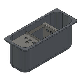 Anbauportionierspüle für Eistheken Produktbild