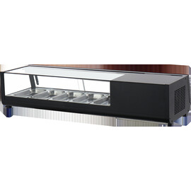 Belegstation Sushi 1410 | Statische Kühlung | 5 Behälter GN 1/3 Produktbild