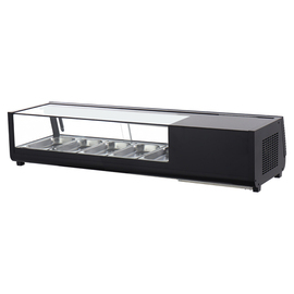 Belegstation Sushi 1410 | Statische Kühlung | 5 Behälter GN 1/3 Produktbild