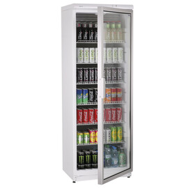 Glastürkühlschrank CD 350 weiß | 350 ltr | Umluftkühlung Produktbild 2 S