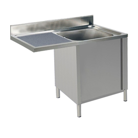 Spülcenter mit Unterschrank Becken rechts | 1 Becken L 1400 mm T 700 mm H 850 mm Produktbild