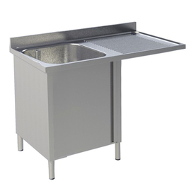 Spülcenter mit Unterschrank Becken links | 1 Becken L 1400 mm T 700 mm H 850 mm Produktbild