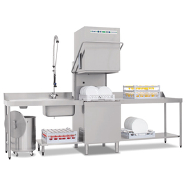 Haubenspülmaschine Ready 1604 AP mit Geschirrwaschbrause | Tische Produktbild