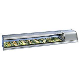 Belegstation Sushi 6 GN 230 Volt | Frontscheibe gerundet Produktbild