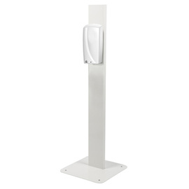 Desinfektionsständer mit Sensor weiß Standmodell 1000 ml 450 mm x 450 mm H 1400 mm Produktbild
