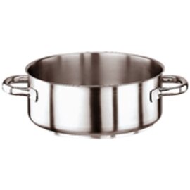 Bratentopf  KG SERIE 1000 5,8 ltr Edelstahl  Ø 280 mm  H 95 mm  | Edelstahlkaltgriffe Produktbild