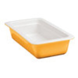 GN-Behälter GN 1/3  x 65 mm Porzellan orange induktionsgeeignet Produktbild